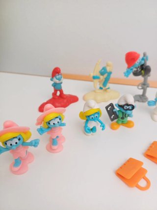 Lote di figure di Puffi