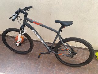 Bicicleta Rockrider ST 120 Gris