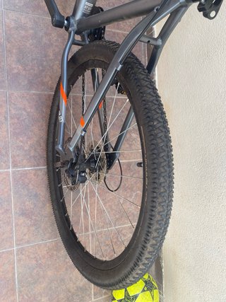 Bicicleta Rockrider ST 120 Gris