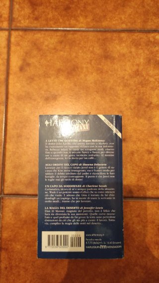 Set 2 libri Harmony edizione Harmony Maxi
