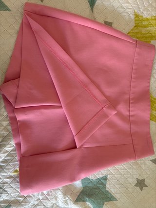 Falda pantalón rosa