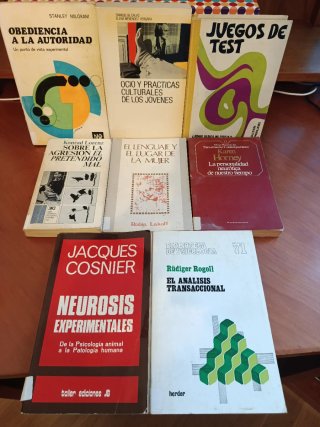 Lote Psicología Experimental y Ensayos de Conducta