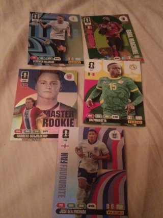 Lote cromos Adrenalyn Mundial 2026