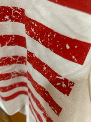 Top tirantes Shein bandera USA Talla S