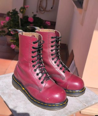 Botas Dr. Martens -MIE- punta de acero Uk 4 Eu 37