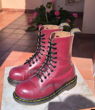 Botas Dr. Martens -MIE- punta de acero Uk 4 Eu 37