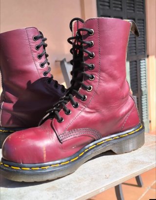 Botas Dr. Martens -MIE- punta de acero Uk 4 Eu 37