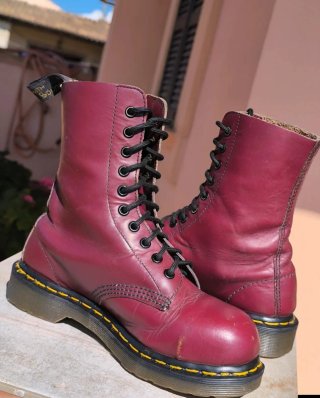 Botas Dr. Martens -MIE- punta de acero Uk 4 Eu 37