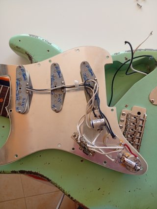 Guitarra Stratocaster Partscaster