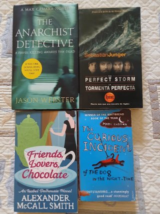 Libros en inglés (4 novelas)
