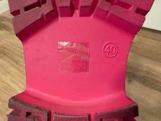 Mocasines Track De Antelina Fucsia Pedrería T. 40
