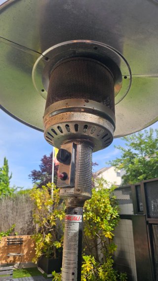 Estufas de gas para jardín (2 unidades)