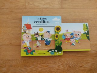 Libro infantil Los tres cerditos