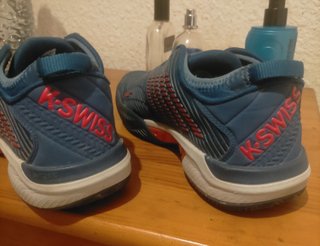 Zapatillas K-Swiss Talla 41 Deportivas Azul/Rojo