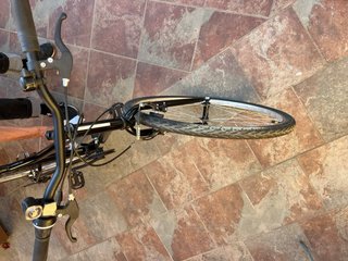Bicicleta Trekking Riverside 100 Negra