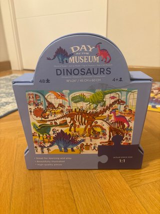 Puzzle Museo Dinosaurios