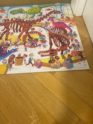 Puzzle Museo Dinosaurios
