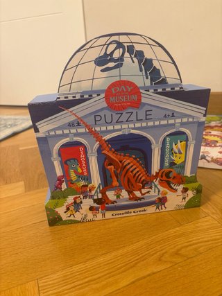 Puzzle Museo Dinosaurios