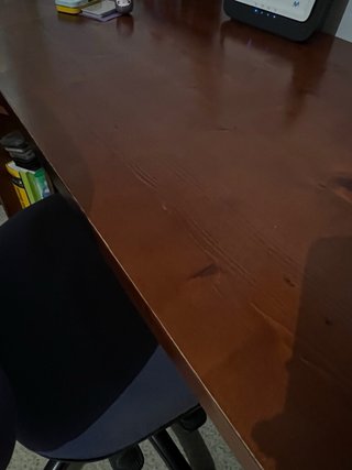 Mesa estudio madera para 2 personas