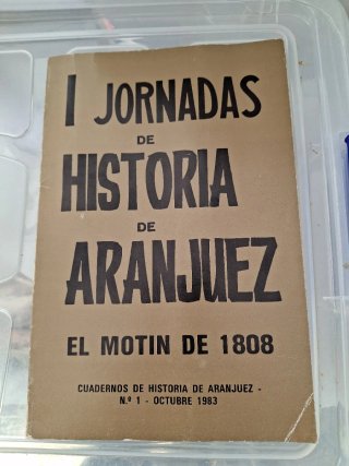 Cuaderno historia de Aranjuez