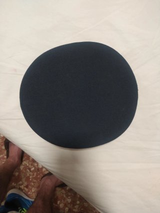 Gorra de plato azul Talla 56  Aprox