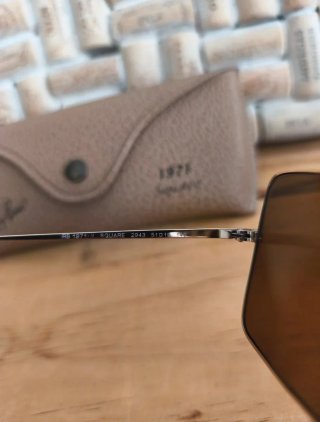 Ray-Ban Square 1971 Gafas de Sol Marrón Dorado