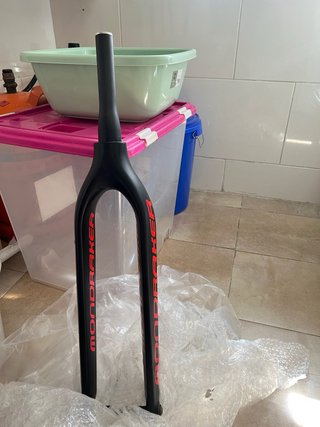 Horquilla carbono eje 15x100 NO BOOST