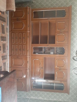 Muebles antiguos. Recoger en un pueblo de Segovia.