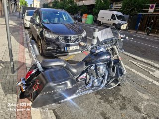 Kawasaki VN900 Custom Negra