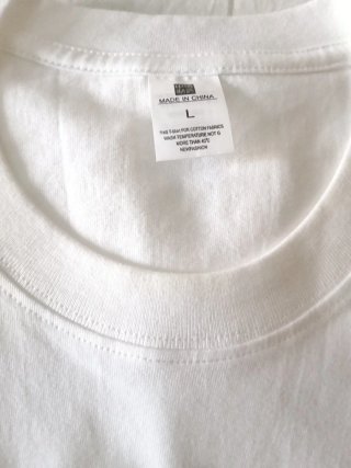Camiseta Talla L Corazón Flores