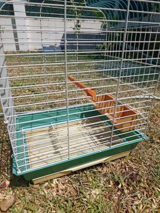 Jaula para loros y pájaros