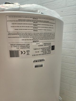 Termo eléctrico blanco