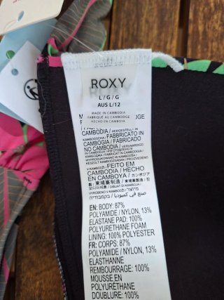Bikini Roxy Talla L Estampado Floral