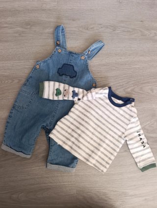 Conjunto Mayoral Peto y Camiseta