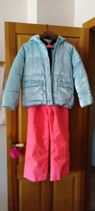 Conjunto Chaqueta y Pantalón Nieve Talla 125-132cm