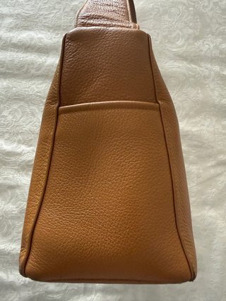 Bolso de hombro Glendon piel color avellana