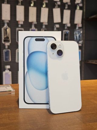 IPHONE 15 128GB BLU 100% BAT - 0 CICLI