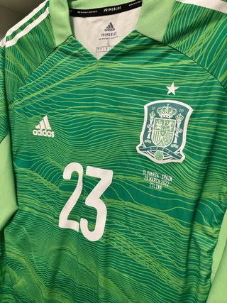 Camiseta España Sub21 Match Adidas Verde