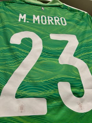Camiseta España Sub21 Match Adidas Verde