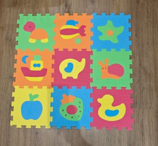 Alfombra Puzzle Infantil Figuras