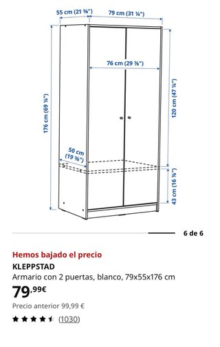Armario Blanco Ikea
