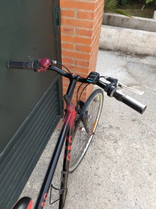 Bicicleta GAC Roja y Negra