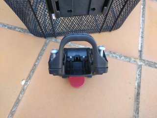 Cesta de bicicleta Btwin negra