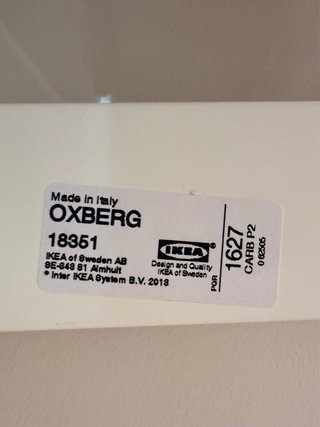 Estantería Billy/Oxberg Ikea Blanca