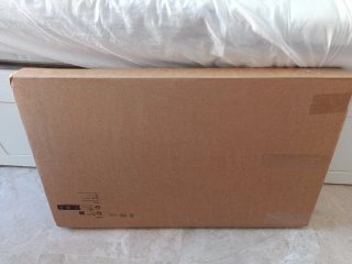 Mesa plegable NORBERG con estantería almacenaje