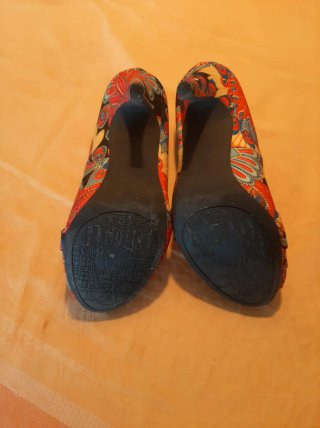 Zapatos tacón Rocket Dog estampado floral T40
