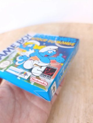 Nintendo Gameboy Pitufos completo Schtroumpfs Auto