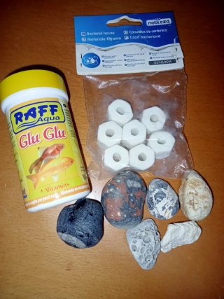 Accessori Acquario pietre, pietre filtranti