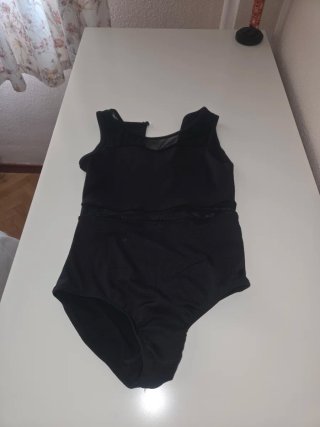 2 Faldas Flamenco Negra +Body Regalo Talla de niña