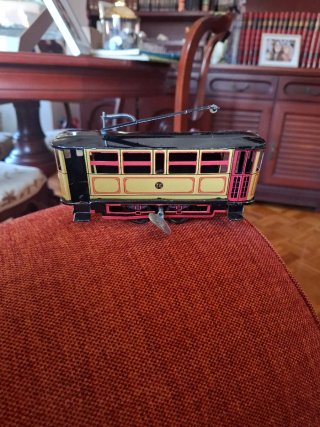 Tranvía Maqueta Metal